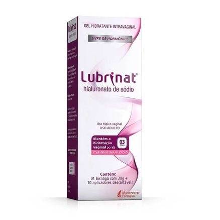 Lubrinat Gel Hidratante Intravaginal 30g + 10 Aplicadores
