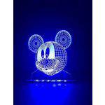 Luminária Acrílico Led - Mickey Azul
