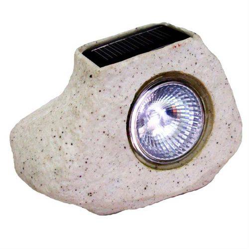 Luminária Balizadora Solar Tipo Pedra com Led - DNI612 - KEY WEST