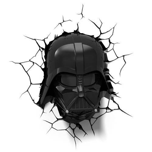Luminária 3d Light Fx Star Wars Darth Vader Mascara