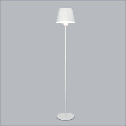 Luminária de Chão Aquarela Metal Branco 150x25cm Usina Design 1x E27 16209-150 Salas e Quartos