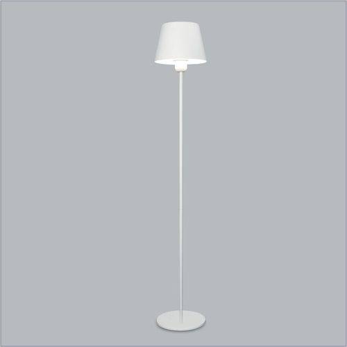 Luminária de Chão Usina Aquarela Metal Branco 150x25cm 1x Lâmpada E27 Bivolt 16209-150 Salas e Quartos