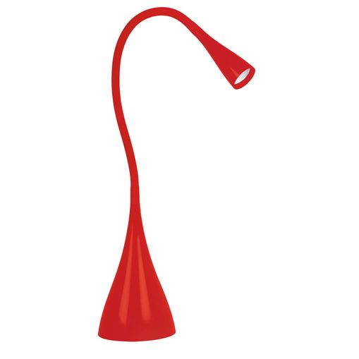 Luminária de Mesa LED Articulável Vermelha Touch TLM 07 Taschibra