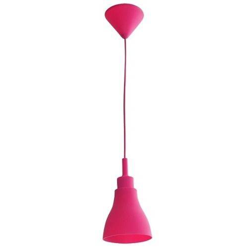 Luminária de Teto Silicone Cone Shape-Rosa
