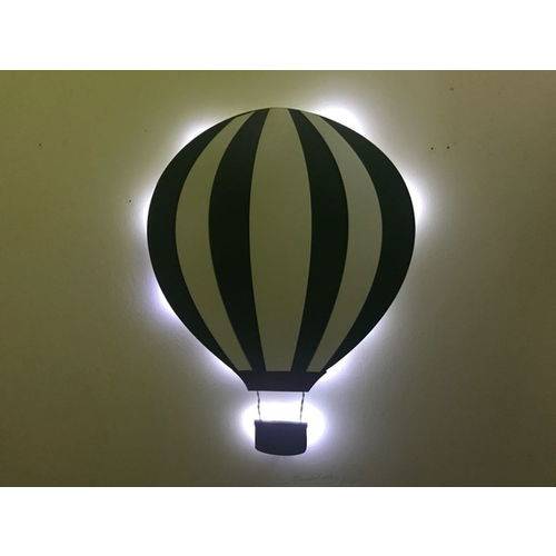 Luminária Decorativa Balão LED Branco Frio