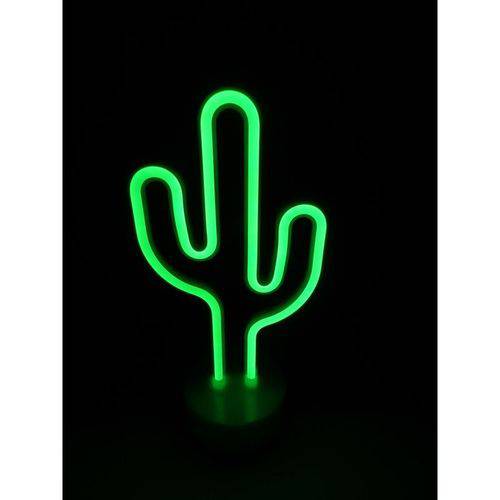 Luminária Led Neon Cacto 30cm - Wincy