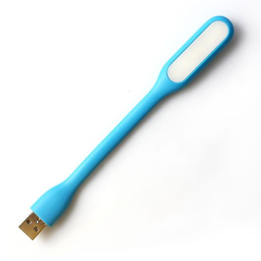 Luminária Led Usb Flexível para Notebook Azul - 508