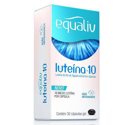 Luteina-10 Equaliv 10mg 30 Cápsulas