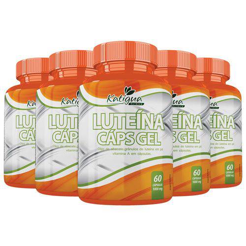 Luteína com Vitamina a - 5x 60 Cápsulas - Katigua