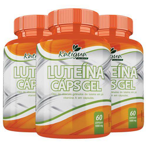 Luteína com Vitamina a - 3x 60 Cápsulas - Katigua