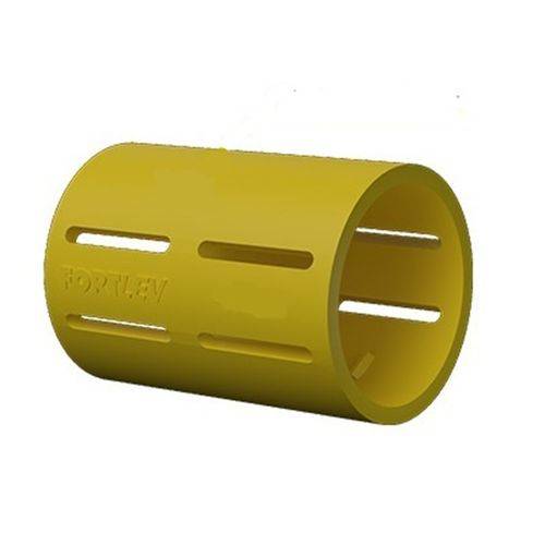 Luva 1" Eletroduto Flexivel Amarelo - Fortlev