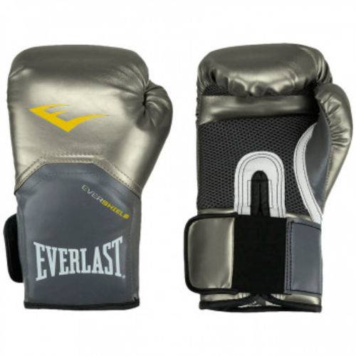 Luva Boxe Everlast Pro Style Elite Training 10 Oz Prateada