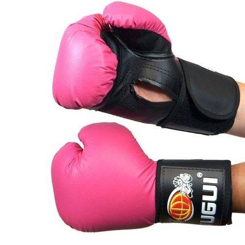 Luva de Boxe Muay Thai Combate Pink - Jugui