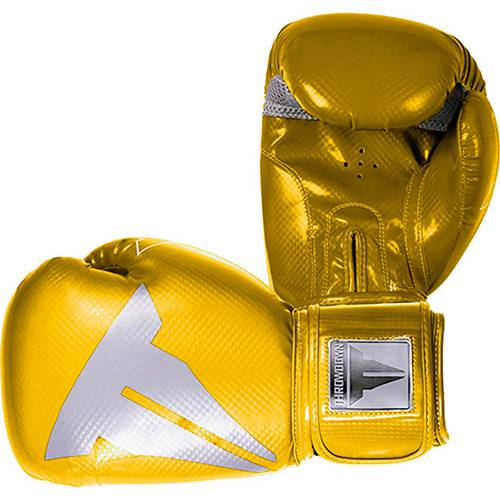 Luva de Boxe Throwdown Phenom 14OZ Dourado