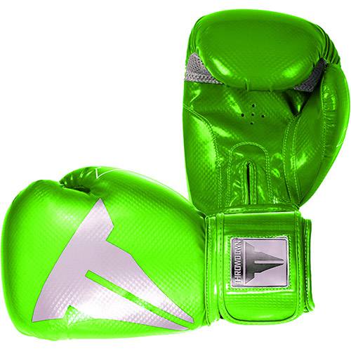 Luva de Boxe Throwdown Phenom 16OZ Verde Neon