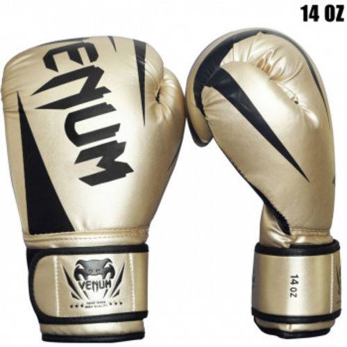 Luva para Boxe Venum Challenger 2.0 Gloves Dourada 14 Oz