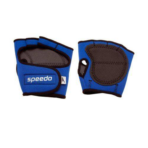Luva para Musculação G Training Glove Azul Speedo