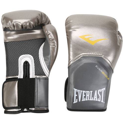 Luvas Boxe / Muay Thai - Elite Evershield - Prateado - Everlast