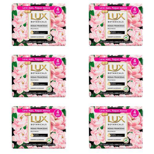 Lux Botanicals Rosas Francesas Sabonete Líquido 4x85g (kit C/06)