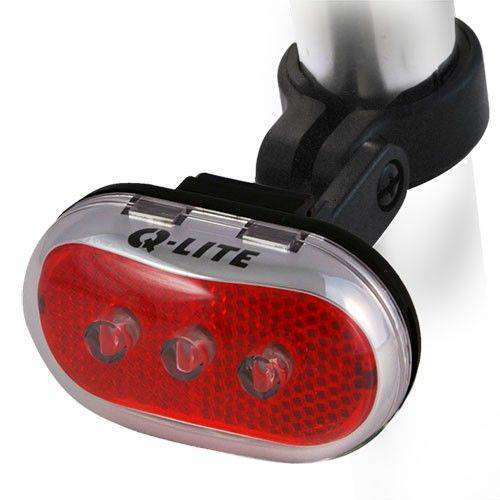 Luz Traseira para Bike Q-Lite Show Vista 3 Leds QL-231