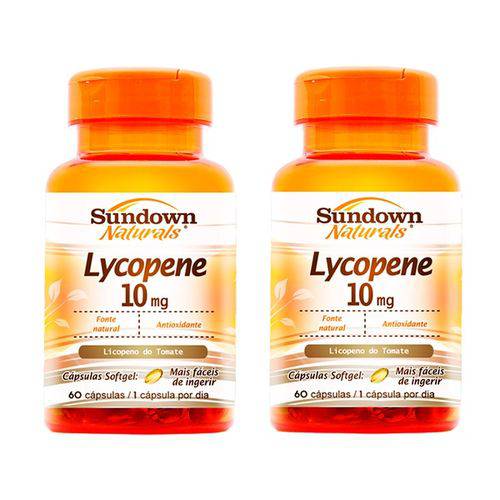 Lycopene Licopeno de Tomate - 2x 60 Cápsulas - Sundown