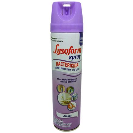 Lysoform Spray Desinfetante para Uso Geral Lavanda 360ml