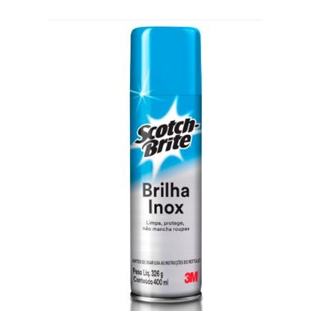 3M Brilha-Inox Spray 400 Ml 400 Ml