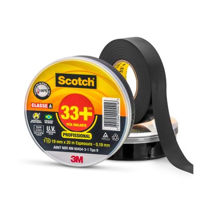 3M™ Fita Isolante Scotch® 33+ - 19 Mm X 20 M