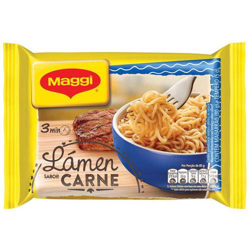 Mac Inst Maggi Lamem 85g-pc Carne