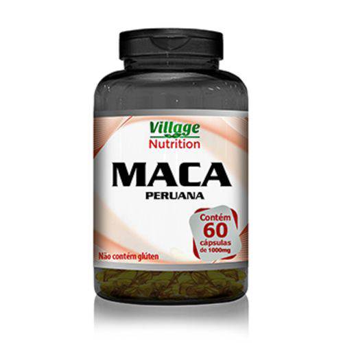 Maca Peruana 1g Village Nutrition 60 Comprimidos