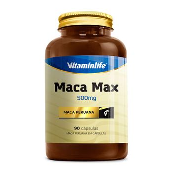 Maca Peruana - Maca Max 500 Mg 90 Cáps Vitaminlife
