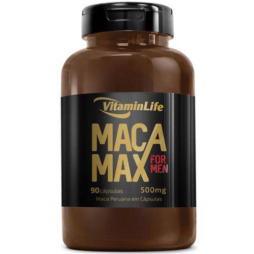 Maca Peruana Vitamin Life Maca Max For Men C/ 90 Cápsulas