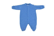 Macacão Infantil Soft Azul Safira Menino | Doremi Bebê