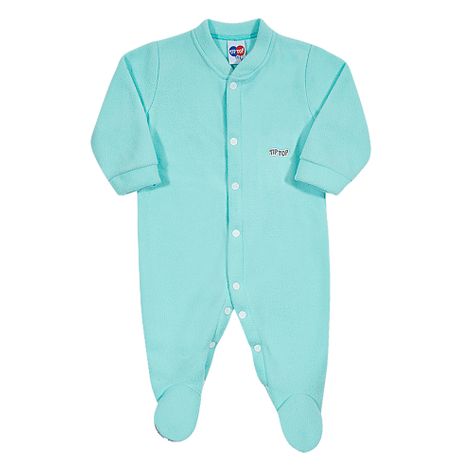 Macacão Pijama de Soft Azul P