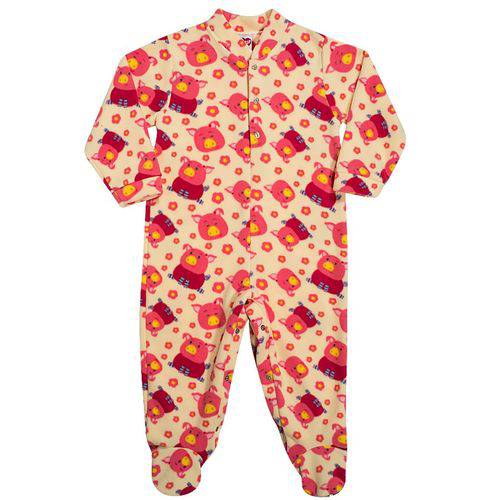 Macacão Pijama Estampado Menina Toddler
