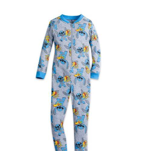 Macacão / Pijama / Fantasia Infantil Stitch Tamanho 6 Anos