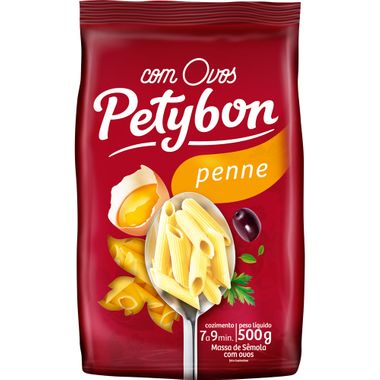 Macarrão com Ovos Penne Petybon 500g