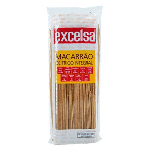 Macarrão Espaguete Integral Excelsa 500g