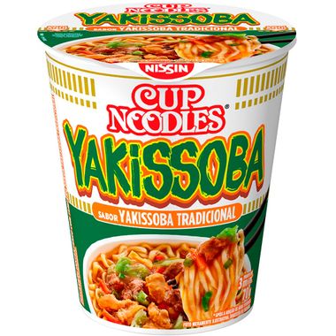 Macarrão Instantâneo Sabor Yakissoba Tradicional Cup Noodles Nissin 70g