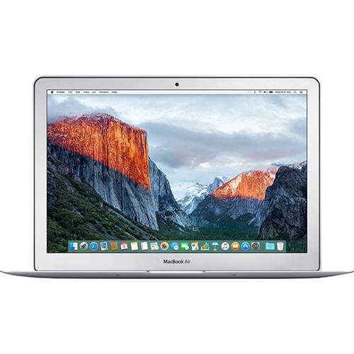 MacBook Air MMGF2BZ/A Intel Core I5 8GB HD 128GB Tela 13" OS X El Capitan Prata - Apple