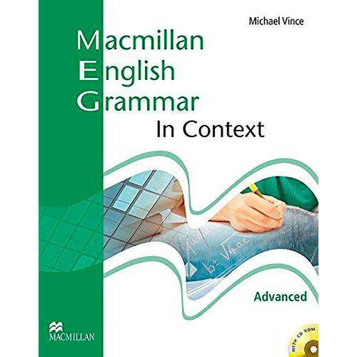 Macmillan English Grammar In Context With CD-ROM - Advanced - Without Key