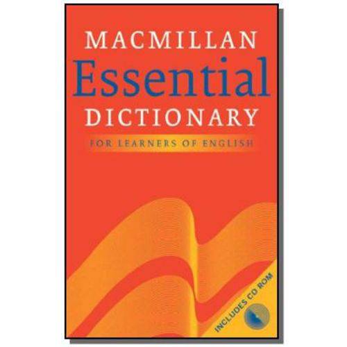 Macmillan Essential Dictionary For Learners Of End
