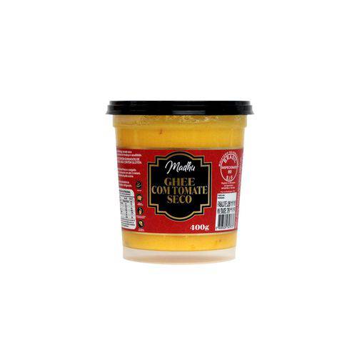 Madhu Bakery - Ghee - Oleo Butirico de Manteiga Clarificada 400g - Tomate Seco (0,2)