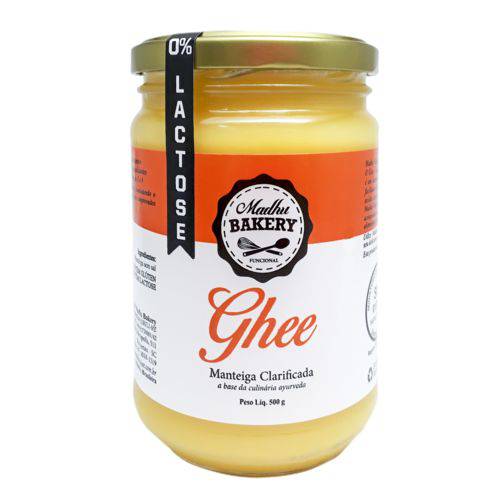 Madhu Bakery - Ghee - Oleo Butirico de Manteiga Clarificada 500g