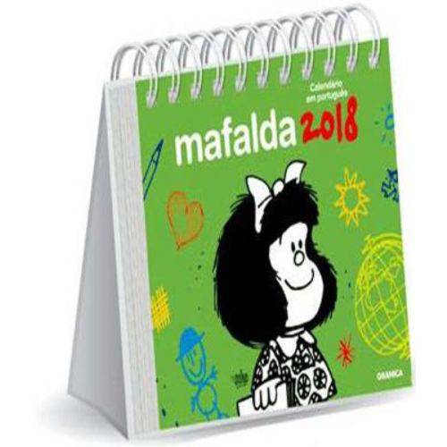 Mafalda - Calendario 2018 - Verde
