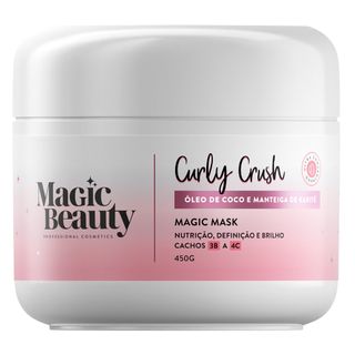 Magic Beauty Curly Crush 3B a 4C- Máscara Capilar 250g