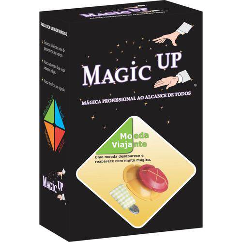 Mágicas para Iniciantes Magic UP Muito Fácil- Moeda Viajante