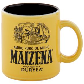 Maizena Caneca 270 Ml Amarelo/preto