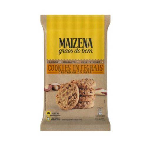 Maizena Castanha do Pará Biscoito Cookies 120g