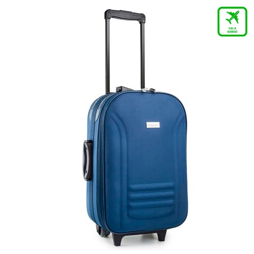Mala Baggage Vancouver - Pequena AZUL/PP